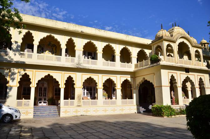 [Jiayou station] Jaipur bishop Palace Hotel